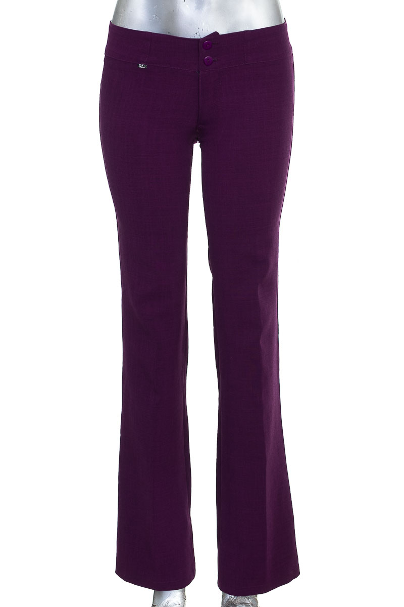 Pantalon Formal Color Morado Bellas Damas Closeando