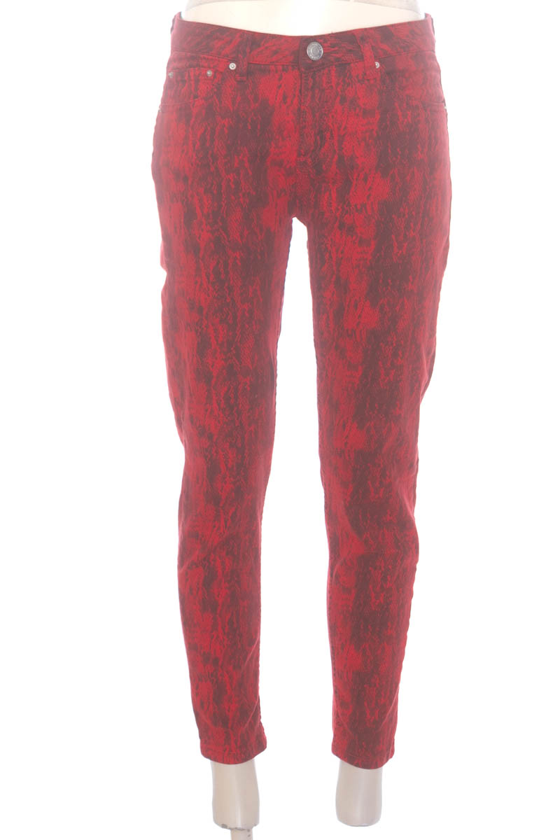 Pantalones color Rojo - DENIMLAB