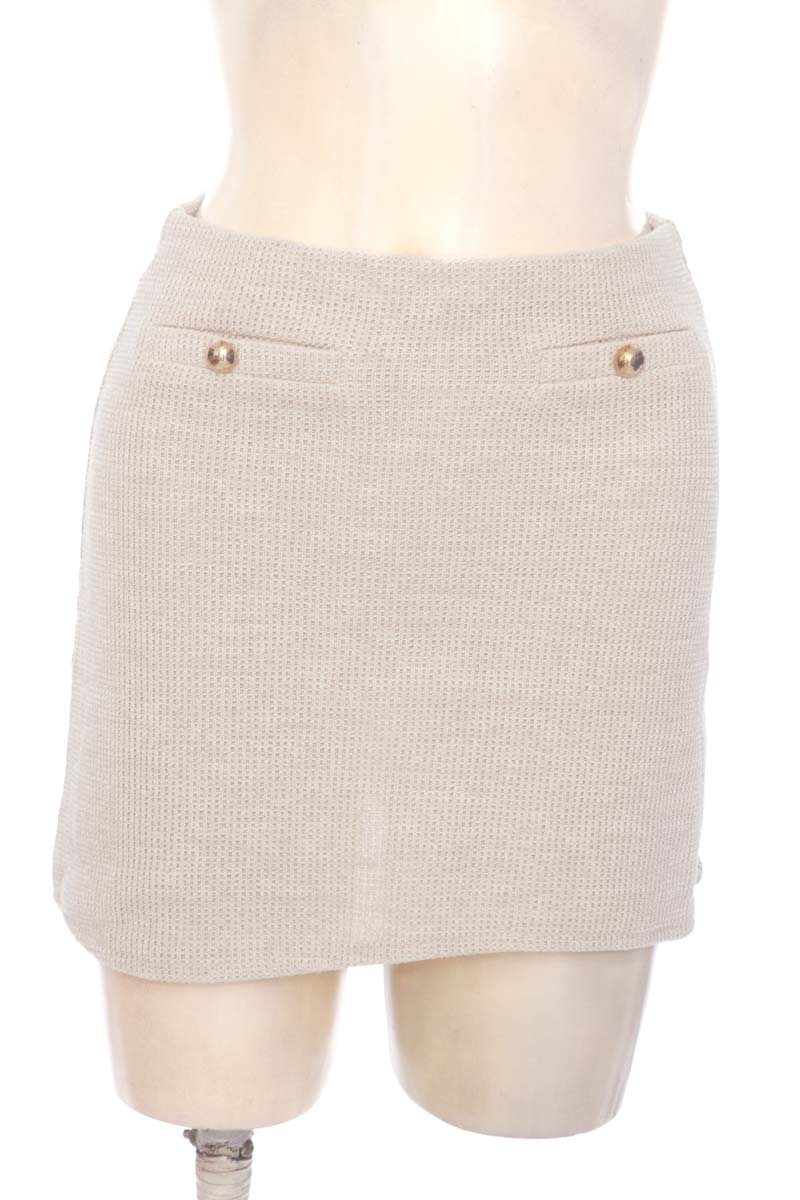 Falda color Beige - Divided by H&M