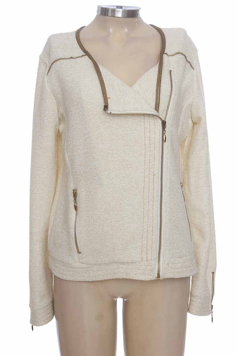 Chaqueta / Abrigo color Blanco - NAF NAF