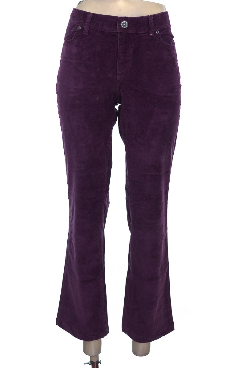 Pantalon Color Morado Sonoma Closeando