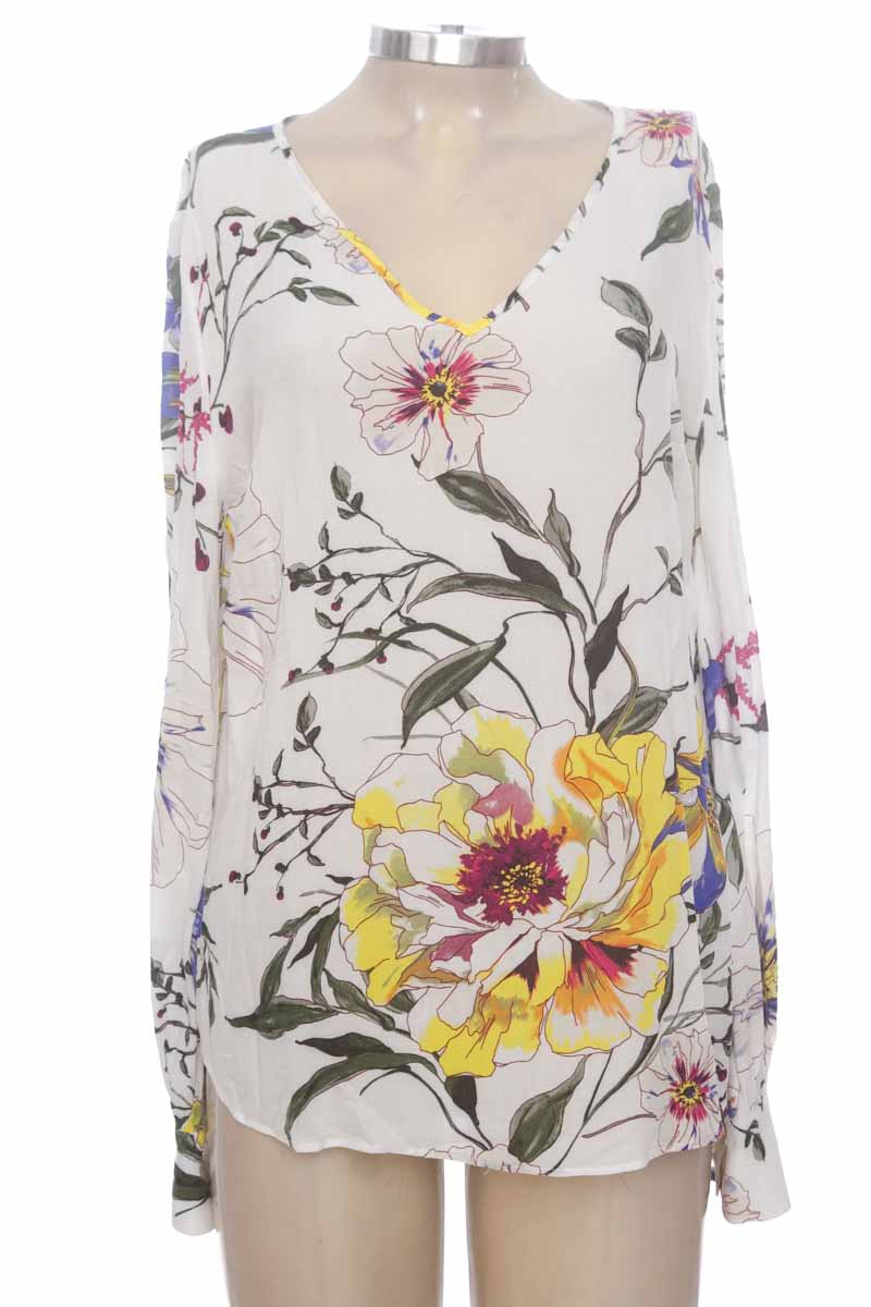 Blusa color Blanco - Banana Republic