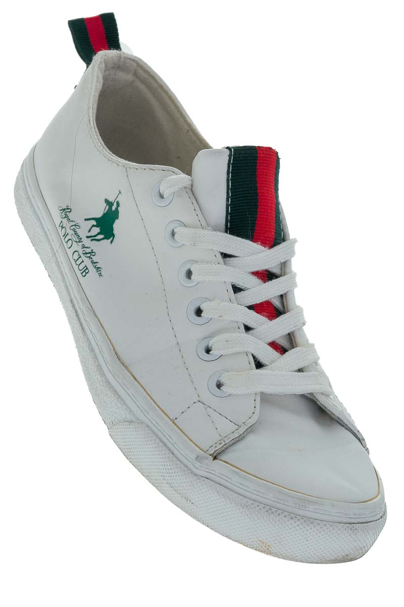 zapatos polo blancos mujer