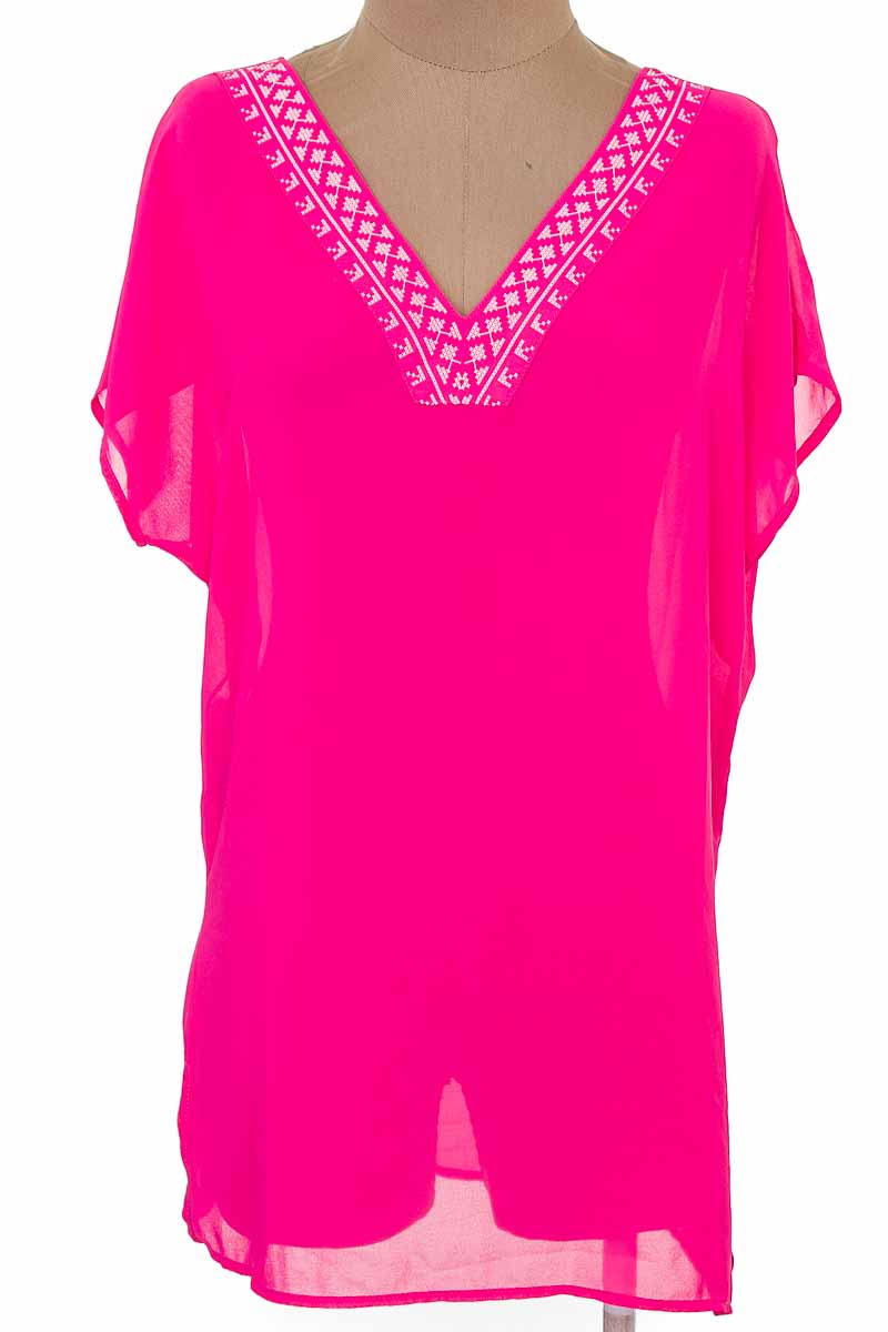 blusa color fucsia