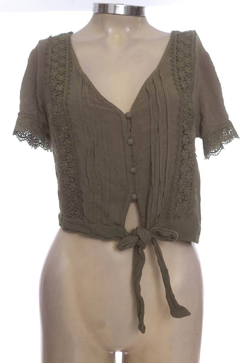 Blusa color Verde - Belle du Jour