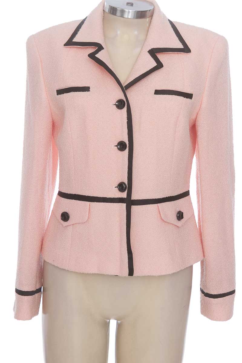 Chaqueta / Abrigo color Rosado - Bergamo by Ebi