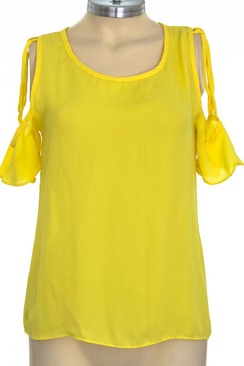 blusas en color amarillo